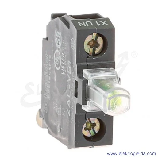 Moduł podświetlający ZALVB1 biały LED 24VAC/DC Moduł podświetlający ZALVB1 biały LED 24VAC/DC