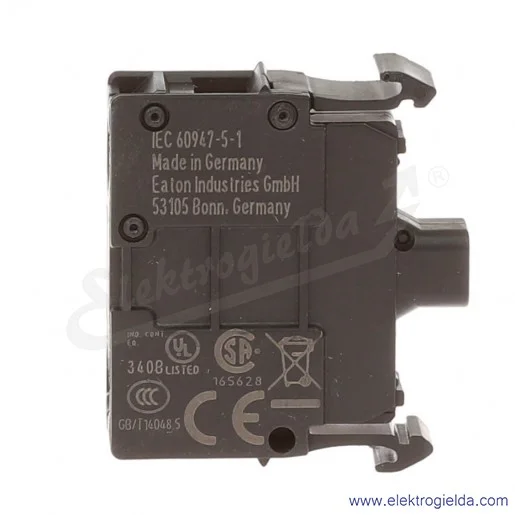 Moduł LED 216558, M22-LED-R, czerwony, 12-30V AC/DC, montaż czołowy, zaciski śrubowe Moduł LED 216558, M22-LED-R, czerwony, 12-30V AC/DC, montaż czołowy, zaciski śrubowe