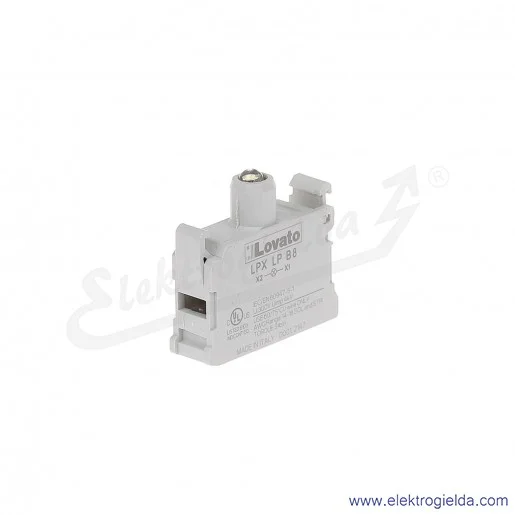 Moduł LED LPX LPB8 biały 12-30VAC/DC światło ciągłe, pod przycisk Moduł LED LPX LPB8 biały 12-30VAC/DC światło ciągłe, pod przycisk
