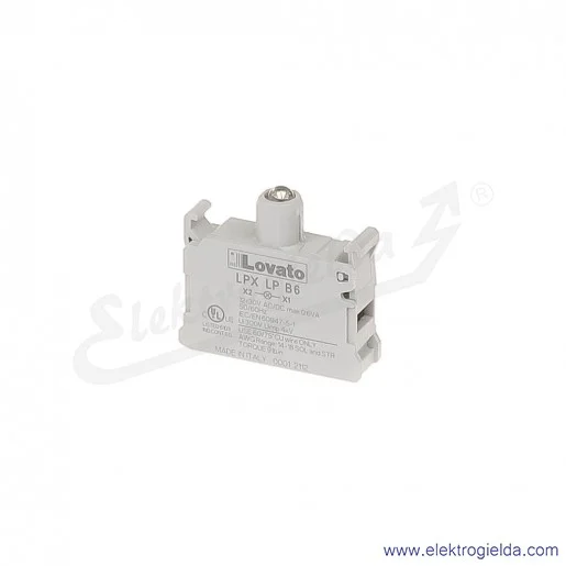Moduł LED LPX LPB6 niebieski 12-30VAC/DC światło ciągłe, pod przycisk Moduł LED LPX LPB6 niebieski 12-30VAC/DC światło ciągłe, pod przycisk