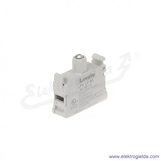 Moduł LED LPX LPB5 żółty 12-30VAC/DC światło ciągłe, pod przycisk Moduł LED LPX LPB5 żółty 12-30VAC/DC światło ciągłe, pod przycisk