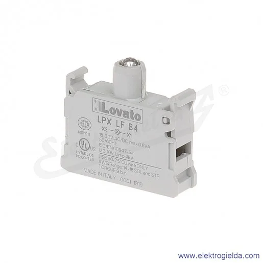 Moduł LED LPX LFB3 czerwony 12-30VAC/DC światło pulsujące, pod przycisk Moduł LED LPX LFB3 czerwony 12-30VAC/DC światło pulsujące, pod przycisk