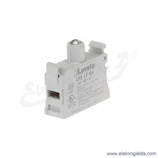 Moduł LED LPX LFB3 zółty 12-30VAC/DC światło pulsujące, pod przycisk Moduł LED LPX LFB3 zółty 12-30VAC/DC światło pulsujące, pod przycisk