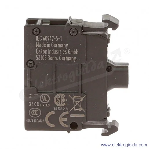 Moduł LED 216563, M22-LED230-W, biały, 230VAC, montaż czołowy, zaciski śrubowe Moduł LED 216563, M22-LED230-W, biały, 230VAC, montaż czołowy, zaciski śrubowe