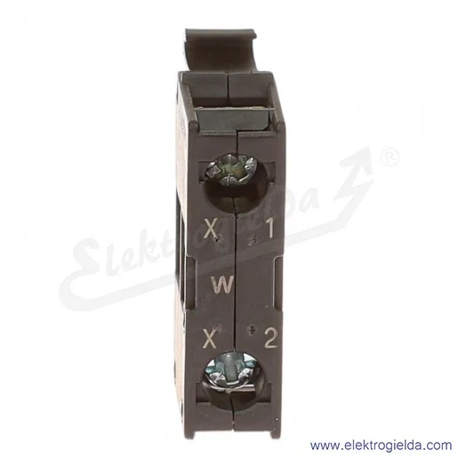 Moduł LED 216563, M22-LED230-W, biały, 230VAC, montaż czołowy, zaciski śrubowe Moduł LED 216563, M22-LED230-W, biały, 230VAC, montaż czołowy, zaciski śrubowe