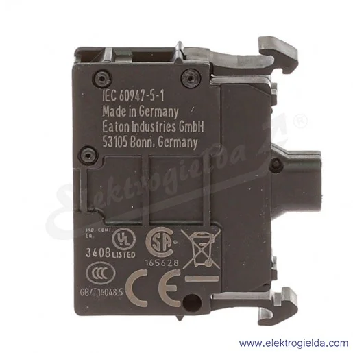 Moduł LED 216557, M22-LED-W, biały, 12-30 VAC/DC, montaż czołowy, zaciski śrubowe Moduł LED 216557, M22-LED-W, biały, 12-30 VAC/DC, montaż czołowy, zaciski śrubowe