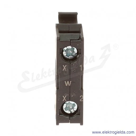 Moduł LED 216557, M22-LED-W, biały, 12-30 VAC/DC, montaż czołowy, zaciski śrubowe Moduł LED 216557, M22-LED-W, biały, 12-30 VAC/DC, montaż czołowy, zaciski śrubowe