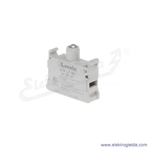 Moduł LED LPX LFM3 zielony 185-265VAC światło pulsujące, pod przycisk Moduł LED LPX LFM3 zielony 185-265VAC światło pulsujące, pod przycisk