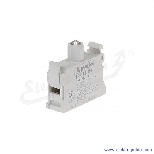 Moduł LED LPX LFM3 zielony 185-265VAC światło pulsujące, pod przycisk Moduł LED LPX LFM3 zielony 185-265VAC światło pulsujące, pod przycisk