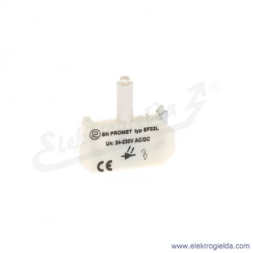 EF22Lb biały blok podświetlający 24-230V AC/DC do NEF22 EF22Lb biały blok podświetlający 24-230V AC/DC do NEF22