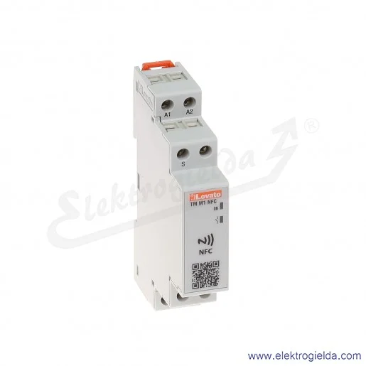 Przekaźnik czasowy TMM1 NFC 12-240VAC/DC, zakres czasowy 0,1c...999h, wielofunkcyjny, programowalny NFC Przekaźnik czasowy TMM1 NFC 12-240VAC/DC, zakres czasowy 0,1c...999h, wielofunkcyjny, programowalny NFC