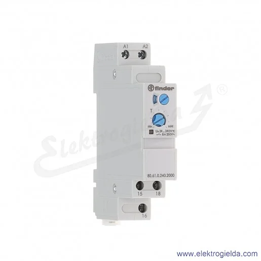 Przekaźnik czasowy 80.61.0.240.0000 8A 24-240V AC / 24-220V DC modułowy Przekaźnik czasowy 80.61.0.240.0000 8A 24-240V AC / 24-220V DC modułowy