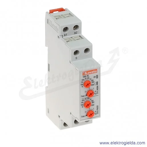 Przekaźnik czasowy TMPL 12-240VAC/DC, 0,1s...100dni, praca cykliczna z 2 niezależnymi czasami, 1 styk przełączny Przekaźnik czasowy TMPL 12-240VAC/DC, 0,1s...100dni, praca cykliczna z 2 niezależnymi czasami, 1 styk przełączny