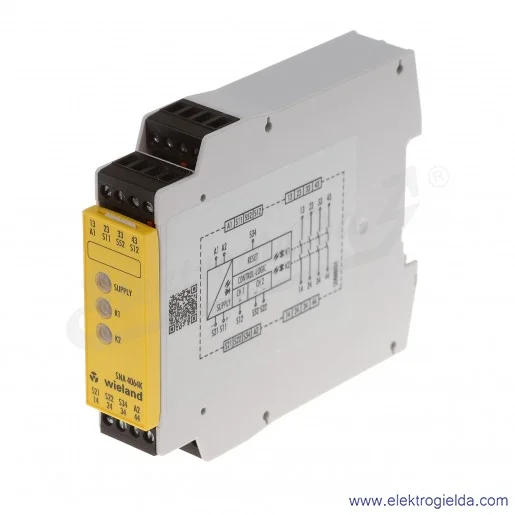 Przekaźnik bezpieczeństwa R1.188.1900.0, SNA4064K-A, 24VAC/DC Przekaźnik bezpieczeństwa R1.188.1900.0, SNA4064K-A, 24VAC/DC