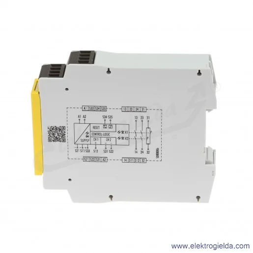 Przekaźnik bezpieczeństwa R1.188.0720.2, SNO4062KM-A, 24V AC/DC Przekaźnik bezpieczeństwa R1.188.0720.2, SNO4062KM-A, 24V AC/DC
