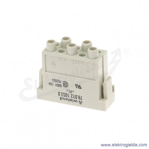 Wkład wtyczki 78.012.1053.0, FLE STC 10 25, 10 pinów, flex Wkład wtyczki 78.012.1053.0, FLE STC 10 25, 10 pinów, flex