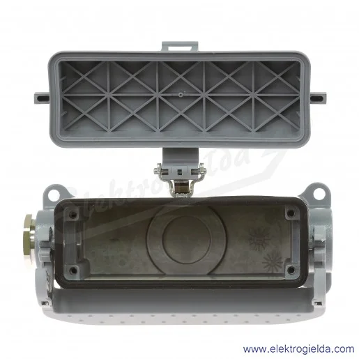 Obudowa gniazda 71.341.2435.0, 24 PIN, cokołowa, z pokrywą, M25 Obudowa gniazda 71.341.2435.0, 24 PIN, cokołowa, z pokrywą, M25