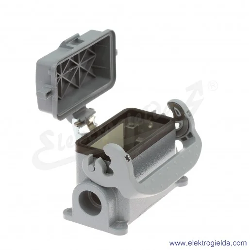 Obudowa gniazda 71.342.1035.0, 10 PIN, cokołowa z pokrywą, M20 Obudowa gniazda 71.342.1035.0, 10 PIN, cokołowa z pokrywą, M20