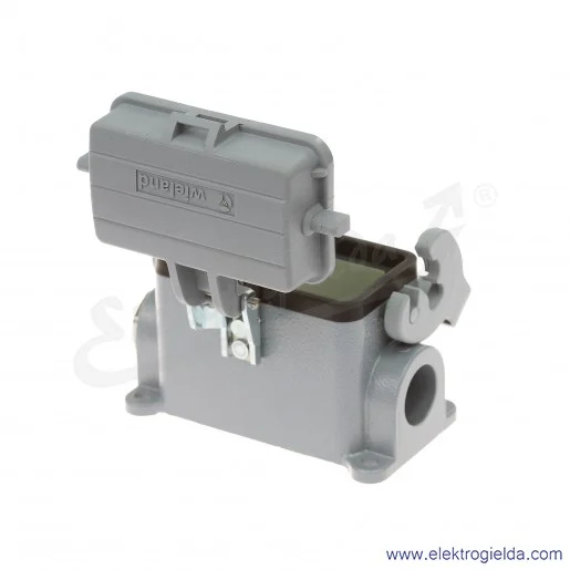 Obudowa gniazda 71.342.1035.0, 10 PIN, cokołowa z pokrywą, M20 Obudowa gniazda 71.342.1035.0, 10 PIN, cokołowa z pokrywą, M20