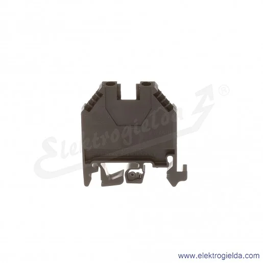 Złączka przelotowa 57.504.055.1, WK 4/U, 4mm2, czarna, szerokość 6mm Złączka przelotowa 57.504.055.1, WK 4/U, 4mm2, czarna, szerokość 6mm