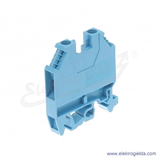 Złączka przelotowa 57.506.055.6, WK 6/U, 10mm2, niebieska Złączka przelotowa 57.506.055.6, WK 6/U, 10mm2, niebieska