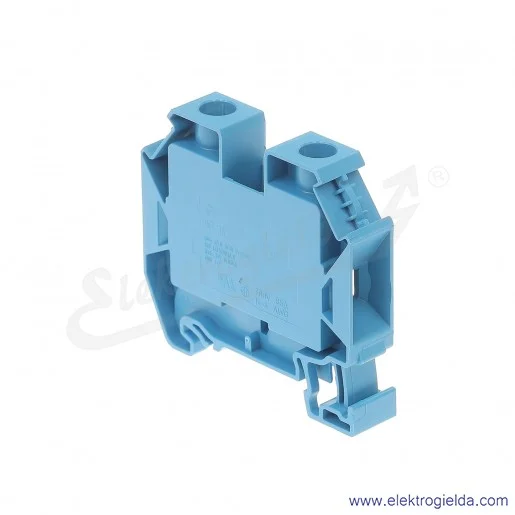 Złączka przelotowa 58.516.0055.6, WT 16, 16mm2, niebieska, szerokość 12mm, montaż TS-35 Złączka przelotowa 58.516.0055.6, WT 16, 16mm2, niebieska, szerokość 12mm, montaż TS-35