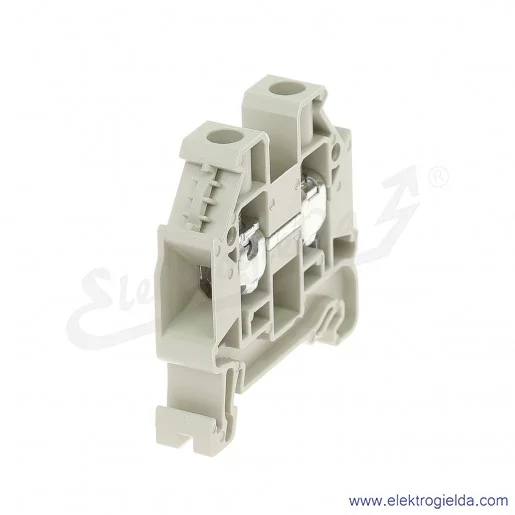 Złączka przelotowa 58.510.0055.0, WT 10mm2, szara, szerokość 10mm, montaż TS-35 Złączka przelotowa 58.510.0055.0, WT 10mm2, szara, szerokość 10mm, montaż TS-35