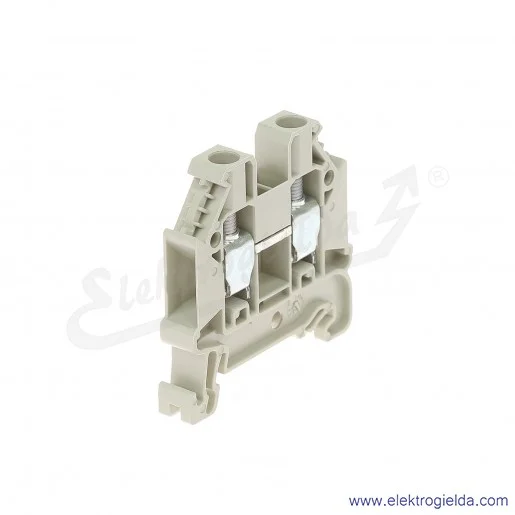 Złączka przelotowa 58.506.0055.0, WT 6, szara, jednotorowa, szerokość 8mm, montaż TS-35 Złączka przelotowa 58.506.0055.0, WT 6, szara, jednotorowa, szerokość 8mm, montaż TS-35