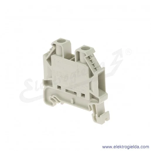 Złączka przelotowa 58.506.0055.0, WT 6, szara, jednotorowa, szerokość 8mm, montaż TS-35 Złączka przelotowa 58.506.0055.0, WT 6, szara, jednotorowa, szerokość 8mm, montaż TS-35