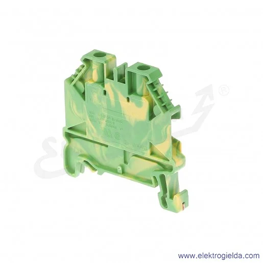 Złączka ochronna 58.504.9055.0, WT 4 PE, szerokość 6mm, montaż TS-35 Złączka ochronna 58.504.9055.0, WT 4 PE, szerokość 6mm, montaż TS-35