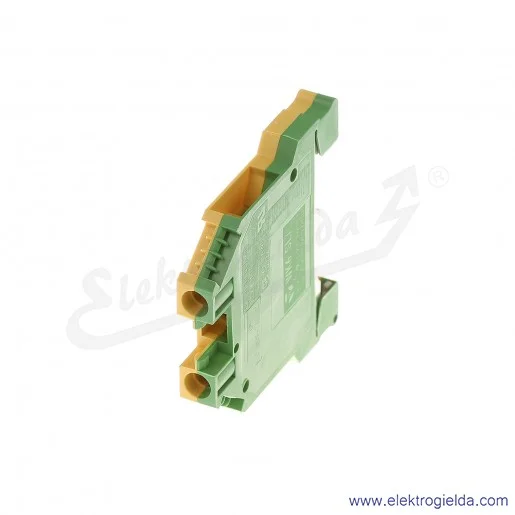 Złączka ochronna 57.506.9055.0, WK 6 PE SL/U, 6mm, żółto-zielona, szerokość 8mm Złączka ochronna 57.506.9055.0, WK 6 PE SL/U, 6mm, żółto-zielona, szerokość 8mm