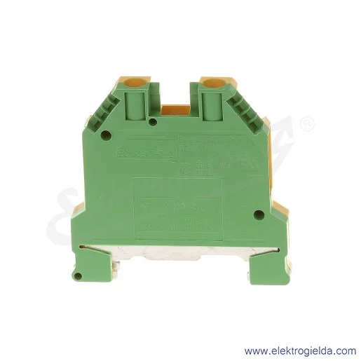 Złączka ochronna 57.506.9055.0, WK 6 PE SL/U, 6mm, żółto-zielona, szerokość 8mm Złączka ochronna 57.506.9055.0, WK 6 PE SL/U, 6mm, żółto-zielona, szerokość 8mm