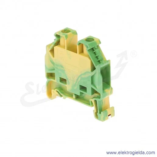 Złączka ochronna 58.510.9055.0, WT 10mm2, żółto-zielona, montaż TS-35 Złączka ochronna 58.510.9055.0, WT 10mm2, żółto-zielona, montaż TS-35
