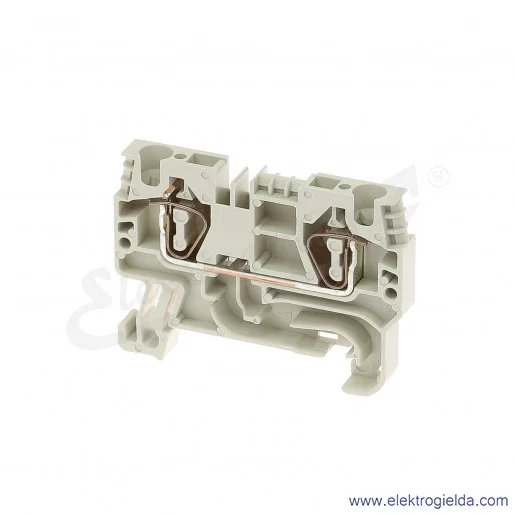 Złączka przelotowa 56.704.0055.0, WKFN4/35, 4mm2, szara, szerokość 6mm Złączka przelotowa 56.704.0055.0, WKFN4/35, 4mm2, szara, szerokość 6mm
