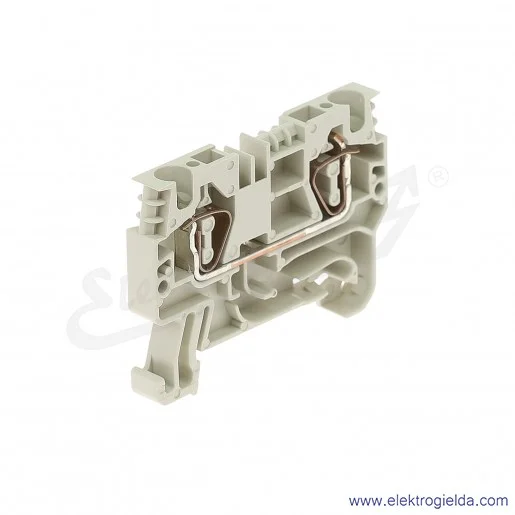 Złączka przelotowa 56.704.0055.0, WKFN4/35, 4mm2, szara, szerokość 6mm Złączka przelotowa 56.704.0055.0, WKFN4/35, 4mm2, szara, szerokość 6mm