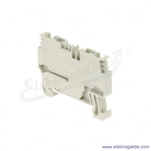 Złączka przelotowa 56.704.0055.0, WKFN4/35, 4mm2, szara, szerokość 6mm Złączka przelotowa 56.704.0055.0, WKFN4/35, 4mm2, szara, szerokość 6mm