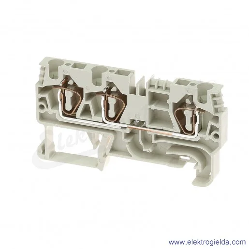 Złączka przelotowa 56.704.5055.0, WKFN 4 D1/2, 4mm2, szara, szerokość 6mm Złączka przelotowa 56.704.5055.0, WKFN 4 D1/2, 4mm2, szara, szerokość 6mm