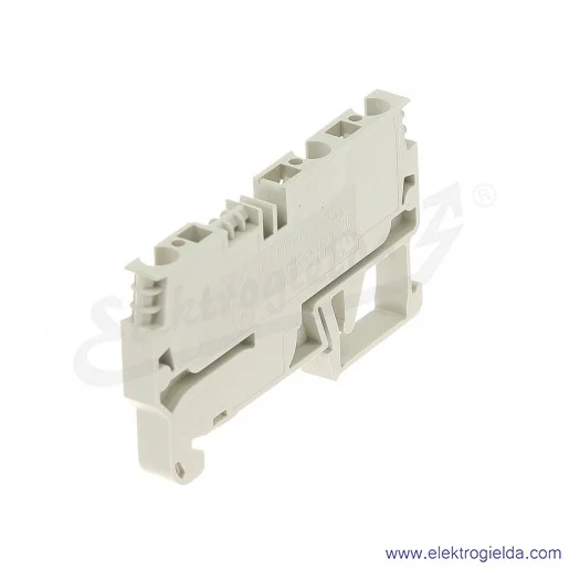 Złączka przelotowa 56.704.5055.0, WKFN 4 D1/2, 4mm2, szara, szerokość 6mm Złączka przelotowa 56.704.5055.0, WKFN 4 D1/2, 4mm2, szara, szerokość 6mm