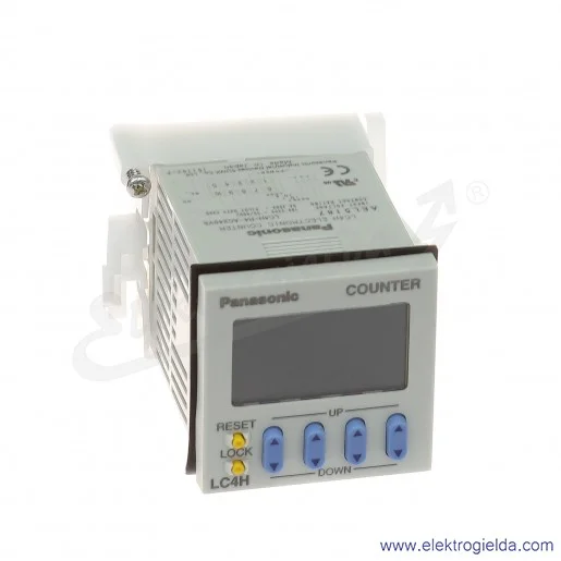 Licznik impulsów LC4H-R4-AC230VS, 4 cyfrowy wyświetlacz, 100-240VAC, 5A, IP66 Licznik impulsów LC4H-R4-AC230VS, 4 cyfrowy wyświetlacz, 100-240VAC, 5A, IP66