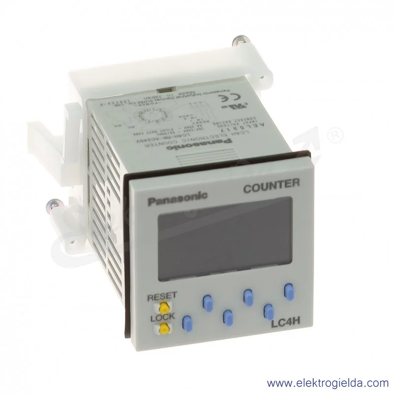 Licznik wielofunkcyjny LC4H-R6-AC240V, 6cyfrowy, 11 pinowy, 100..240VAC Licznik wielofunkcyjny LC4H-R6-AC240V, 6cyfrowy, 11 pinowy, 100..240VAC