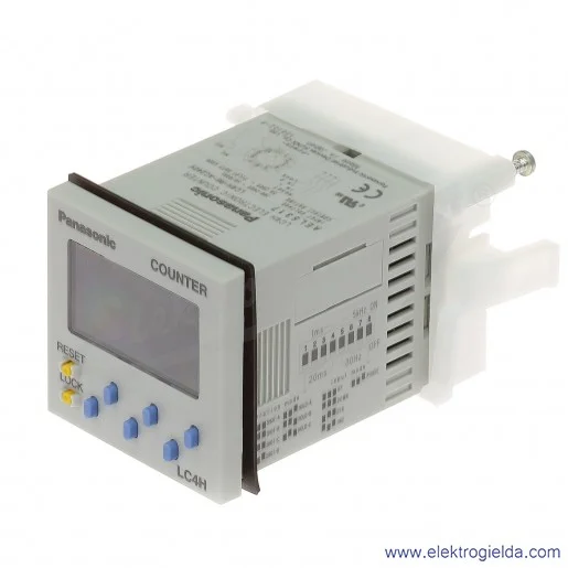 Licznik wielofunkcyjny LC4H-R6-AC240V, 6cyfrowy, 11 pinowy, 100..240VAC Licznik wielofunkcyjny LC4H-R6-AC240V, 6cyfrowy, 11 pinowy, 100..240VAC