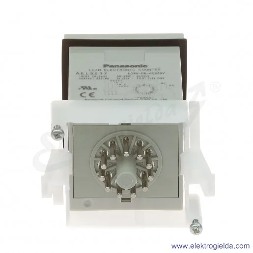 Licznik wielofunkcyjny LC4H-R6-AC240V, 6cyfrowy, 11 pinowy, 100..240VAC Licznik wielofunkcyjny LC4H-R6-AC240V, 6cyfrowy, 11 pinowy, 100..240VAC