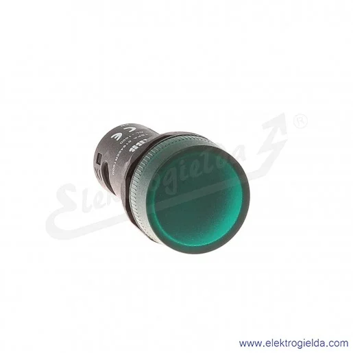 Lampka sygnalizacyjna CL-100G zielona bez źródła światła Lampka sygnalizacyjna CL-100G zielona bez źródła światła