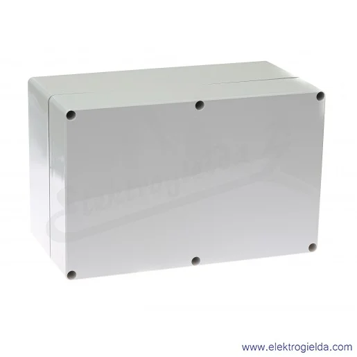 Obudowa PC 162513 160x250x125 pokrywa szara IP66/IP67 Obudowa PC 162513 160x250x125 pokrywa szara IP66/IP67