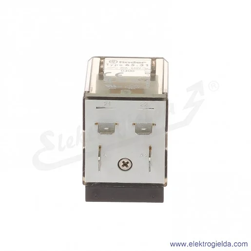 Przekaźnik mocy 65.31.8.024.0000 1Z + 1R 24V AC Faston 250 Przekaźnik mocy 65.31.8.024.0000 1Z + 1R 24V AC Faston 250