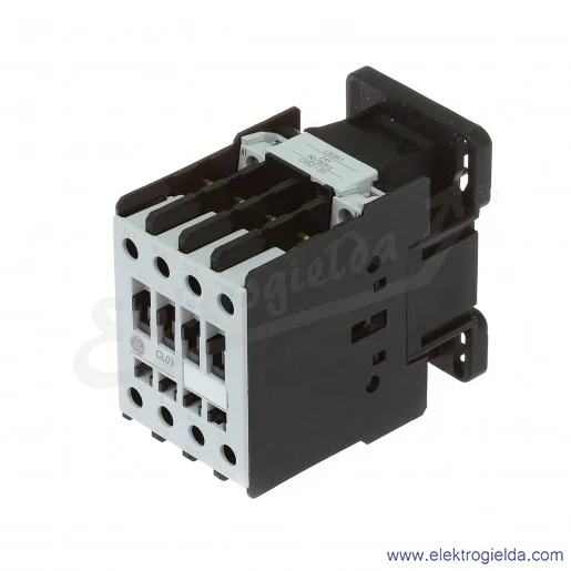 Stycznik CL03A310M1 24V AC 50/60 HZ, 1NO, 12KW/400V AC-3, 45A AC-1, 3-polowy Stycznik CL03A310M1 24V AC 50/60 HZ, 1NO, 12KW/400V AC-3, 45A AC-1, 3-polowy