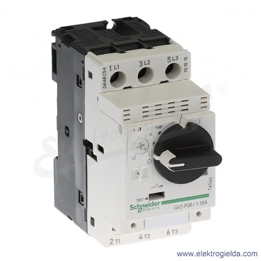 Wyłącznik silnikowy GV2P06 Wyłącznik silnikowy GV2P06