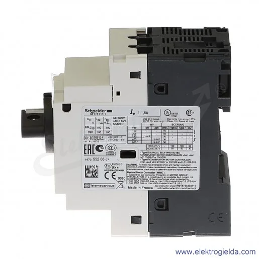 Wyłącznik silnikowy GV2P06 Wyłącznik silnikowy GV2P06