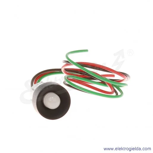 Lampka sygnalizacyjna LRG-D10-24AC/DC czerwono-zielona LED 10mm 24VAC/DC Lampka sygnalizacyjna LRG-D10-24AC/DC czerwono-zielona LED 10mm 24VAC/DC