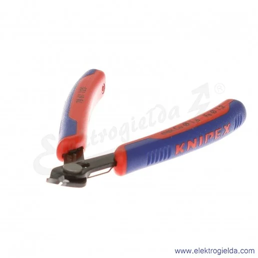 Szczypce 78 61 125 tnące boczne czernione ze sprężyną rozwierającą dla elektroników Szczypce 78 61 125 tnące boczne czernione ze sprężyną rozwierającą dla elektroników